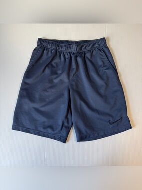 Nike Dri-FIT Blue Athletic Training Shorts Men’s Medium 10 Inch Inseam Gym Run
